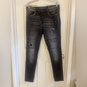 Renaur Visionary Denim Slim Fit Type 01 Distressed with Zippers